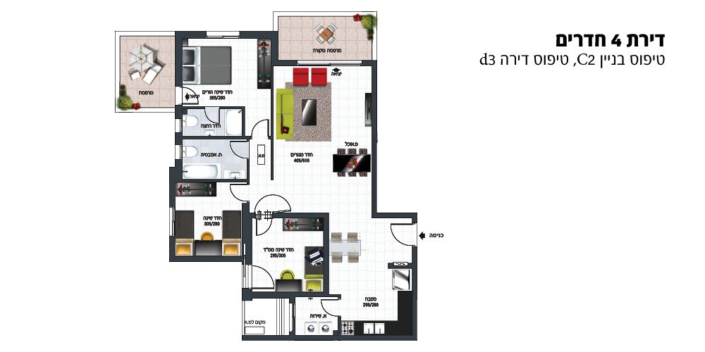 תכנית דירה 1878